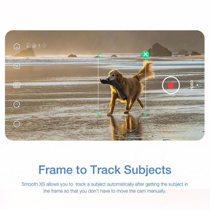 Yszy018 Smooth-Xs Handheld Gimbal Stabilizer Selfie Stick For Smart Phone - 200G Pink