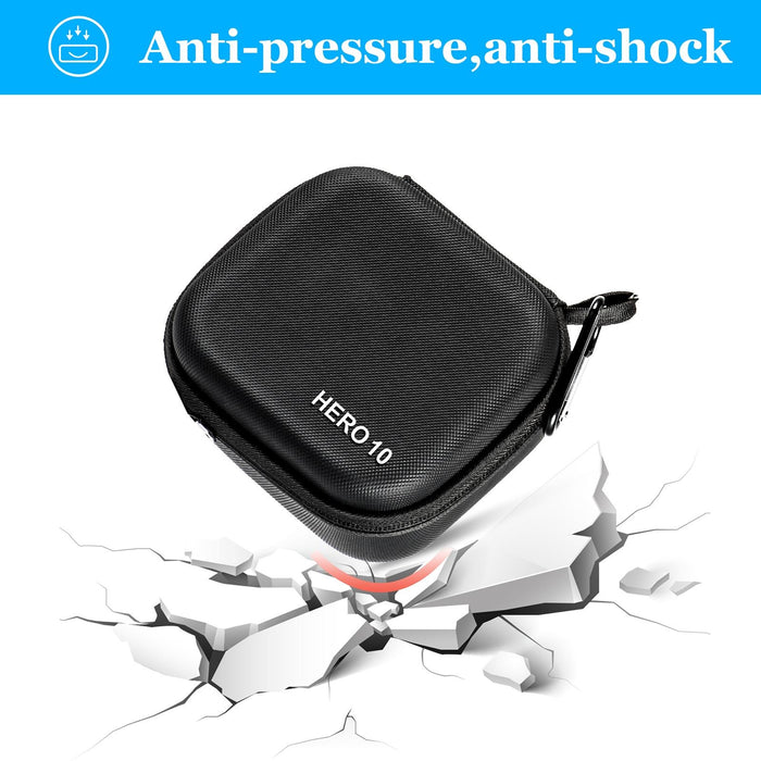 Diamond Texture PU Leather Storage Bag for GoPro HERO10