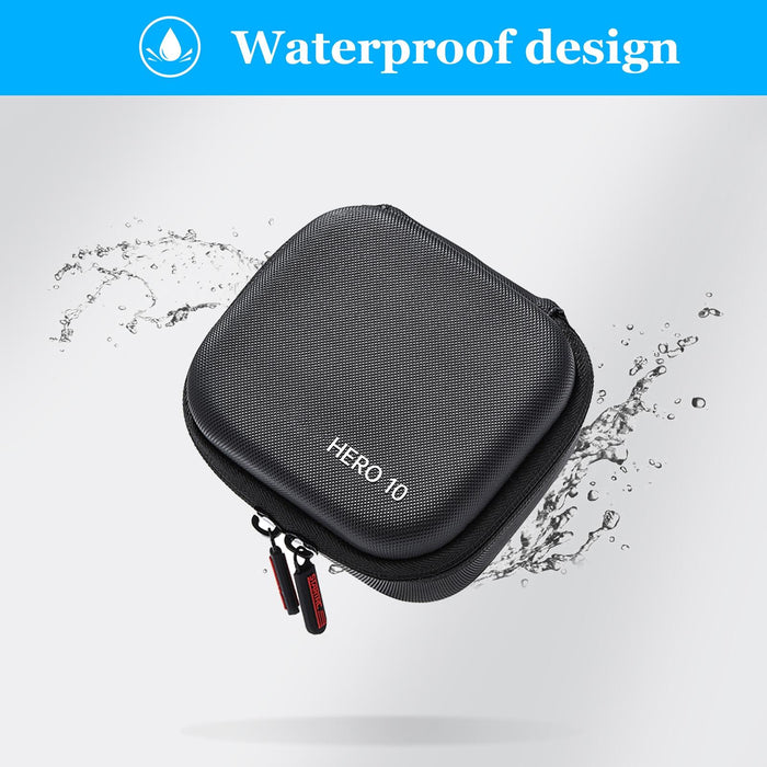Diamond Texture PU Leather Storage Bag for GoPro HERO10