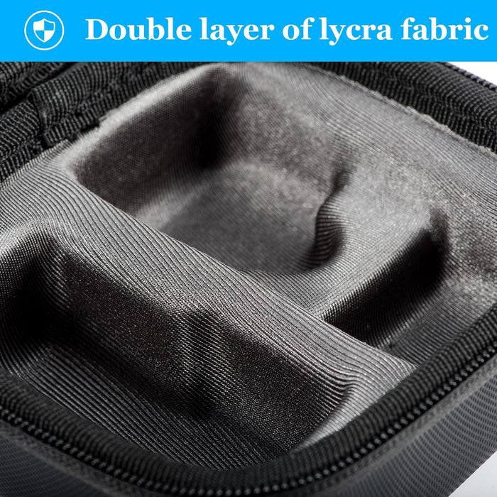 Diamond Texture PU Leather Storage Bag for GoPro HERO10