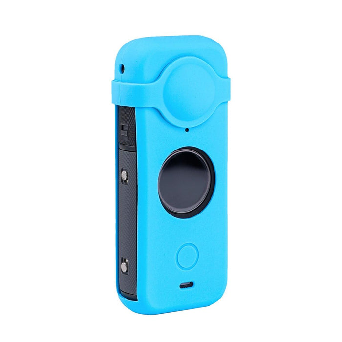 Full Body Dust proof Silicone Case with Lens Cover for Insta360 ONE X2