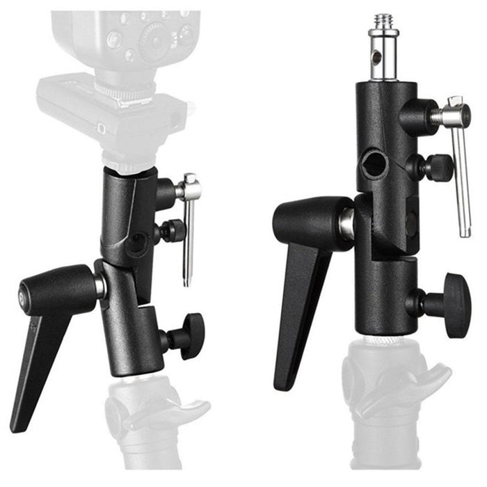 H Type Multifunctional Flash Light Stand Umbrella Bracket - Max Load 3Kg