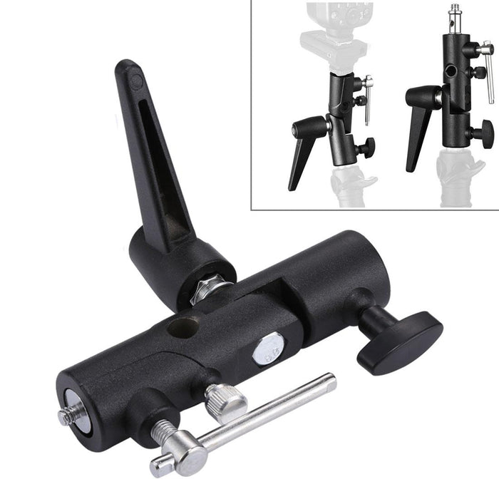 H Type Multifunctional Flash Light Stand Umbrella Bracket - Max Load 3Kg