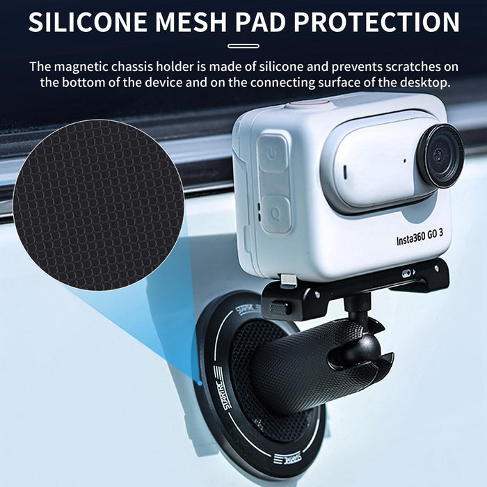 Universal 1 / 4 Metal Mount With Magnetic Base