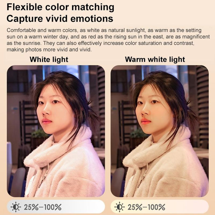 136 Leds 28W Waterproof Led Work Light Photography Fill Light Blue