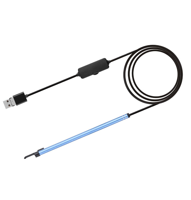 2 In 1 Usb Hd Visual Earwax Clean Tool Endoscope Borescope With Led Lights & Wifi Cable Length 2M