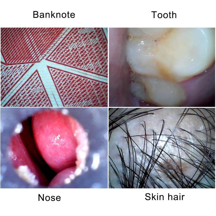 0.3 Million Usb Digital Microscope With 6 Leds Lens Diameter 4.9Mm