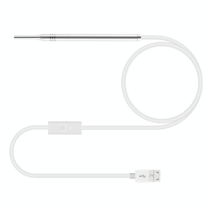 1Mp Hd Visual Ear Nose Tooth Endoscope Borescope With 6 Leds Lens Diameter 5.5Mm