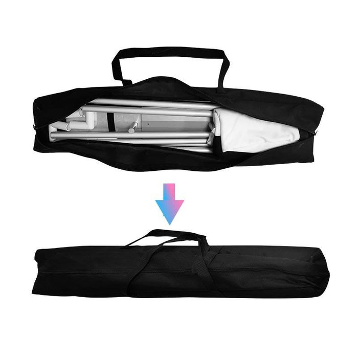 Outdoor Bracket Folding Polyester Projector Film Curtain - Size 84 Inch 16:9