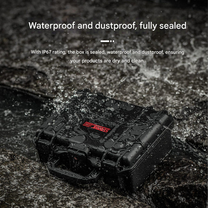 Waterproof Tsa Lock Suitcase For Dji Osmo Pocket Black