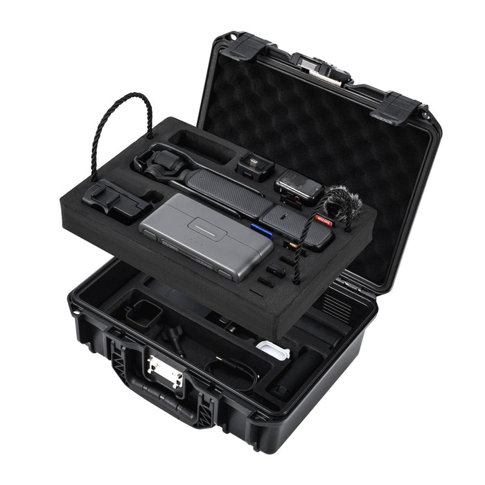 Waterproof Tsa Lock Suitcase For Dji Osmo Pocket Black