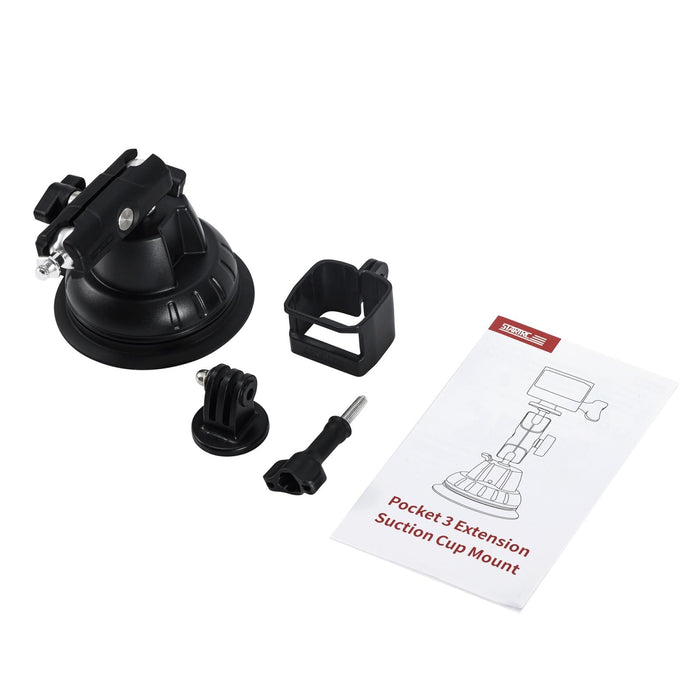 3 Suction Cup Holder For Dji Osmo Pocket Black