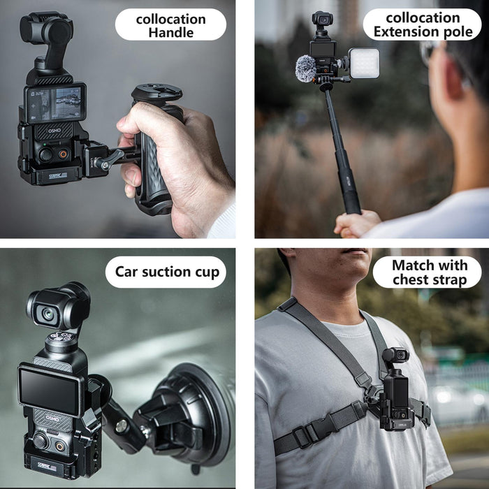Metal Cage For Dji Osmo Pocket Black