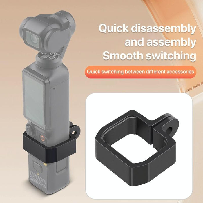 Expansion Bracket Adapter For Dji Osmo Pocket Black