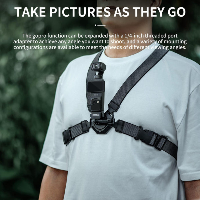 Quick Mount Adapter For Dji Pocket Black