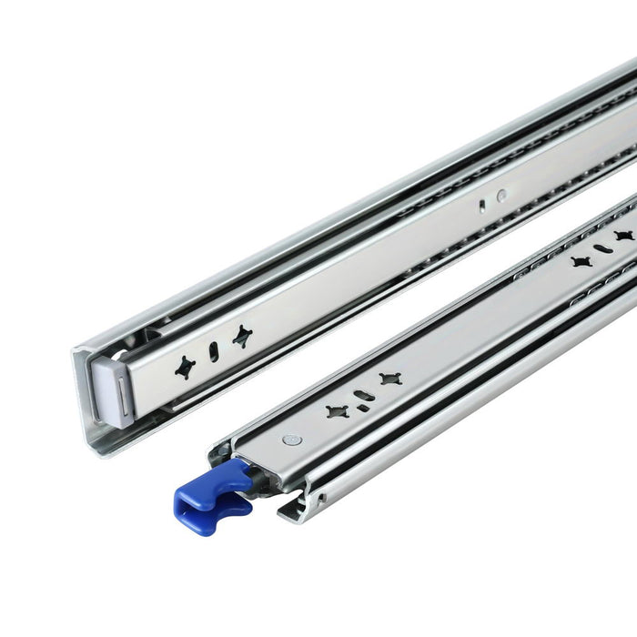 2X Drawer Slides Heavy Duty Full Extension Locking 450-900Mm Length