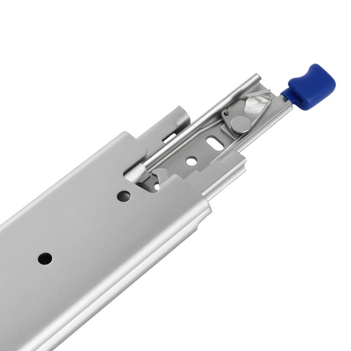 2X Drawer Slides Full Extension Locking 227Kg 1321-2642Mm Length