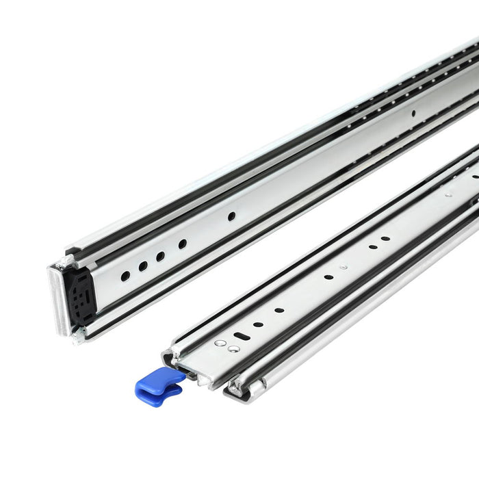 2X Drawer Slides Full Extension Locking 227Kg 1804-3608Mm Length