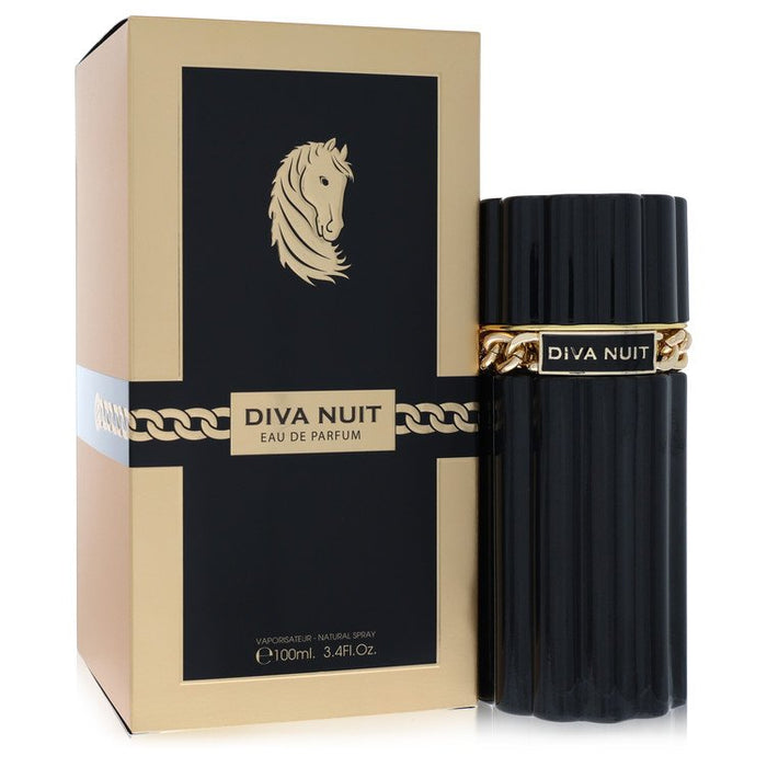 Diva Nuit Eau De Parfum Spray By Dumont Paris For Women-100 Ml