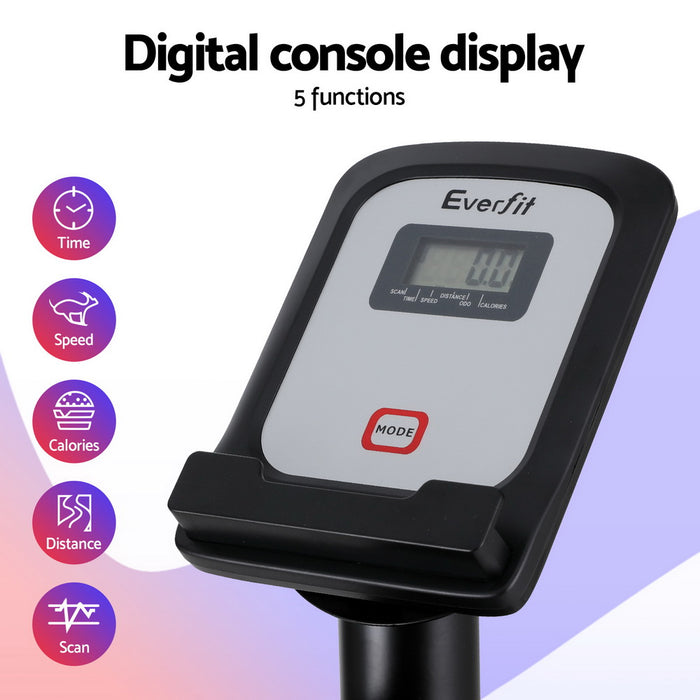 Under Desk Exercise Bike Magnetic Resistance Cardio Workouts 120Kg Capacity