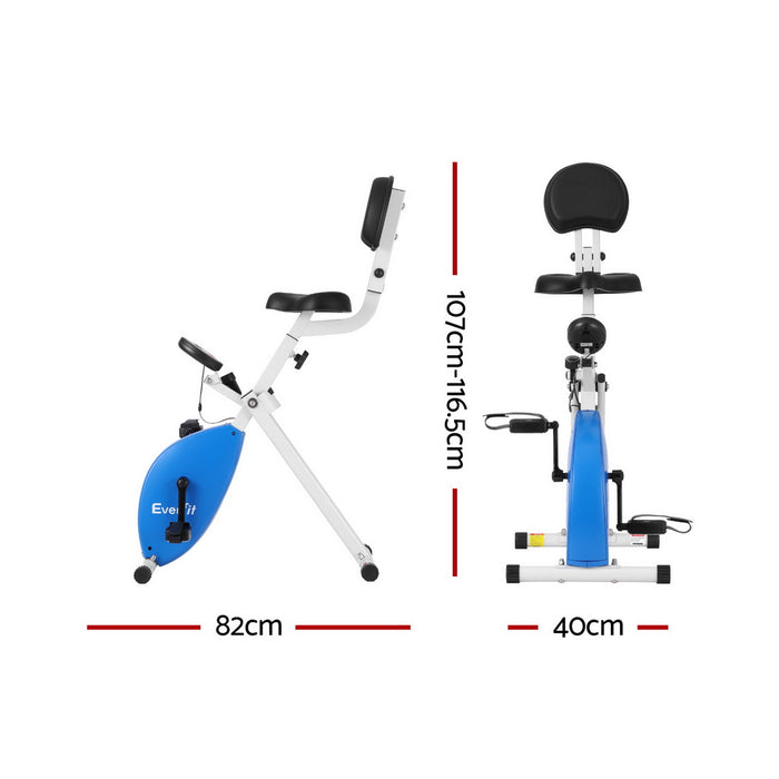 Under Desk Exercise Bike Magnetic Resistance X-Bike Workouts 100Kg Capacity