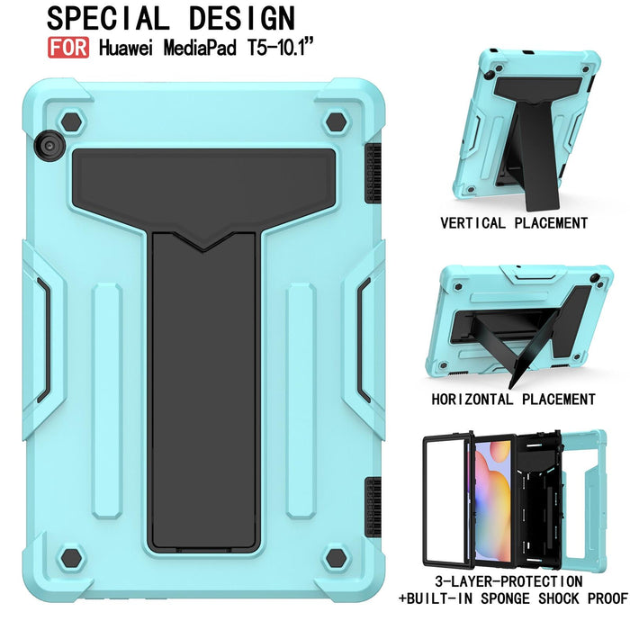 Shockproof T-Bracket Pc + Silicone Case