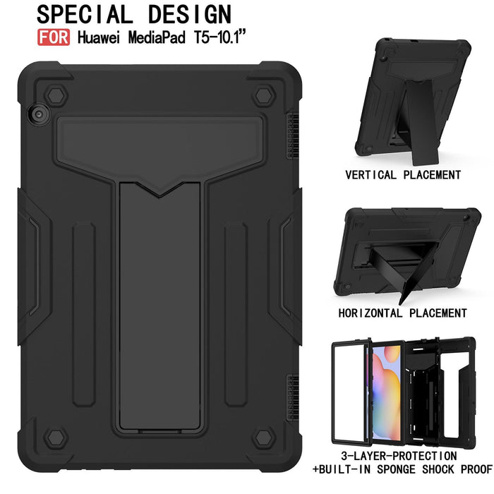 Shockproof T-Bracket Pc + Silicone Case