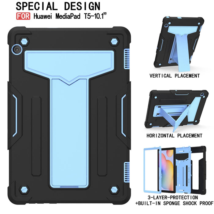 Shockproof T-Bracket Pc + Silicone Case