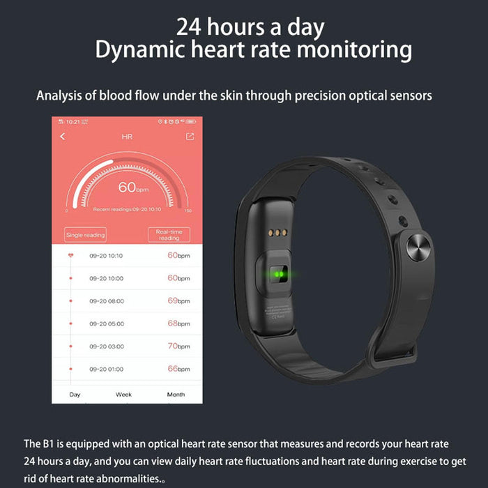Ip67 Waterproof Smart Bracelet Colour Screen