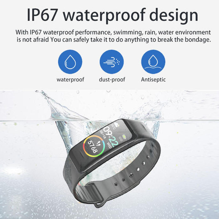 Ip67 Waterproof Smart Bracelet Colour Screen