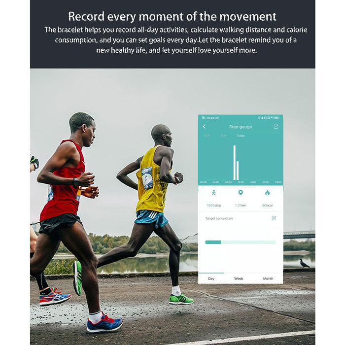 Ip67 Waterproof Smart Bracelet Colour Screen