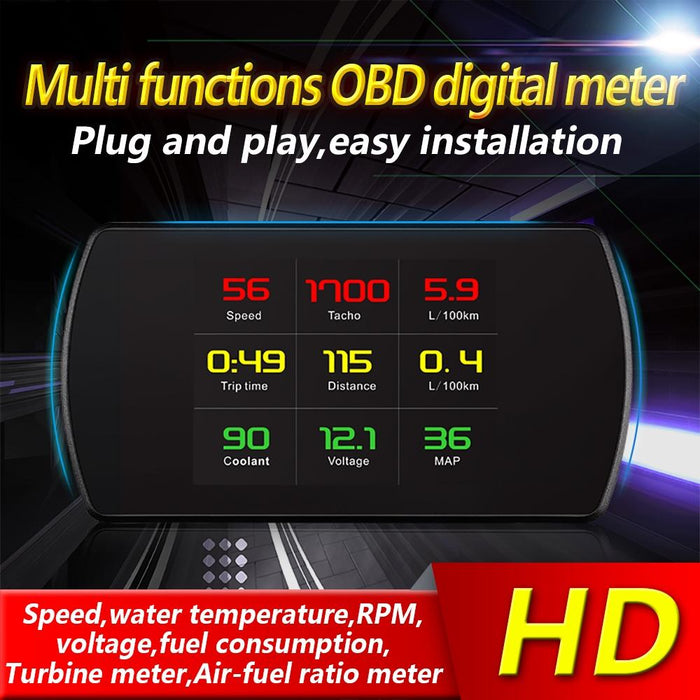 Car Hud Head Up Display Obd2 Code Eliminator