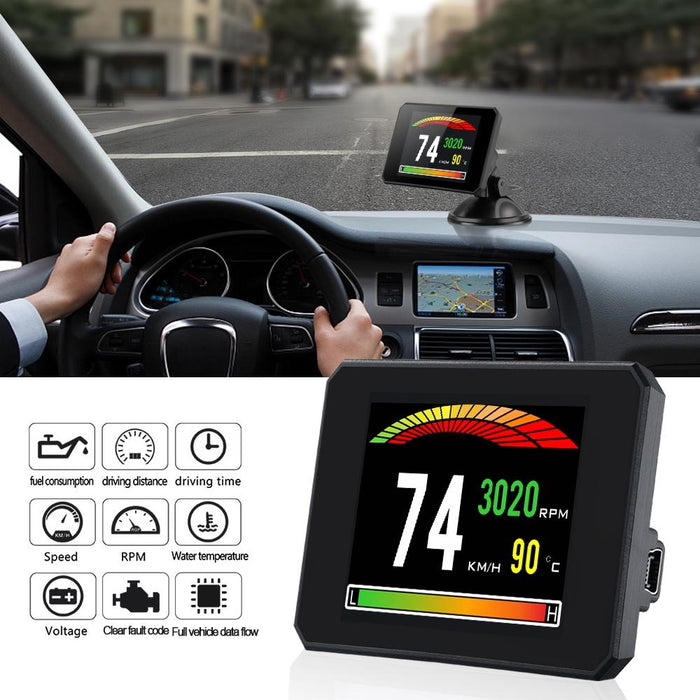 Car Hud Head Up Display Obd2 Code Eliminator