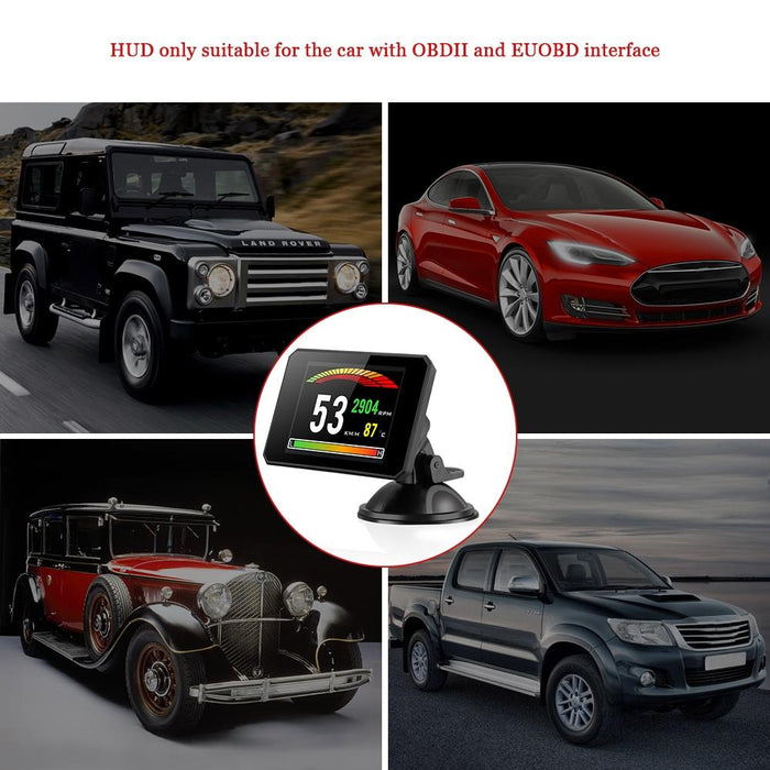 Car Hud Head Up Display Obd2 Code Eliminator