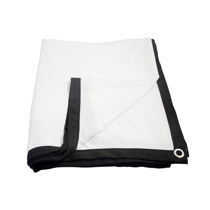 Folding Milk Silk Polyester Projector Film Curtain - Size 100 Inch 16:9 Projection Area 221 X 125Cm