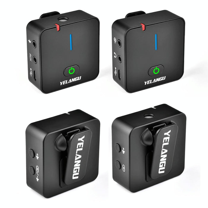 2.4G Wireless Camera Microphone For Live Interviews & Recording