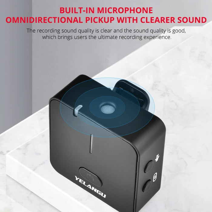 2.4G Wireless Camera Microphone For Live Interviews & Recording