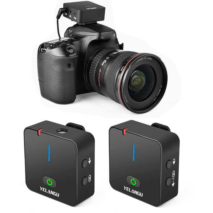 2.4G Wireless Camera Microphone For Live Interviews & Recording