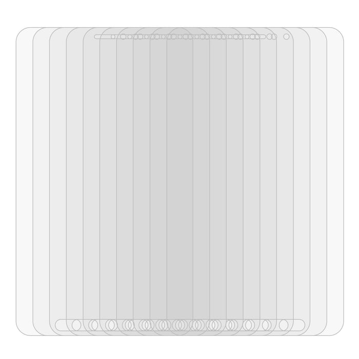 For Samsung Galaxy Tab Active 3 25 Pcs 9H Hd Explosion-Proof Tempered Glass Film