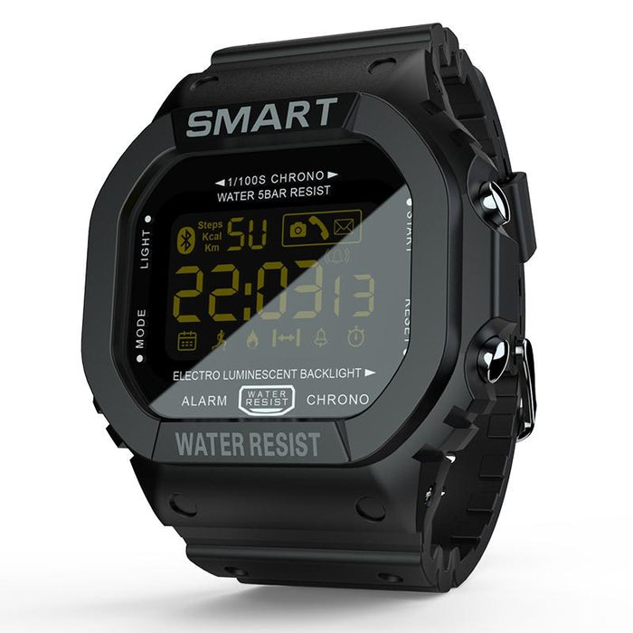 1.21 Inch Waterproof Smart Watch With Lcd Screen 50M Info Reminder Remote Cam Sport Record