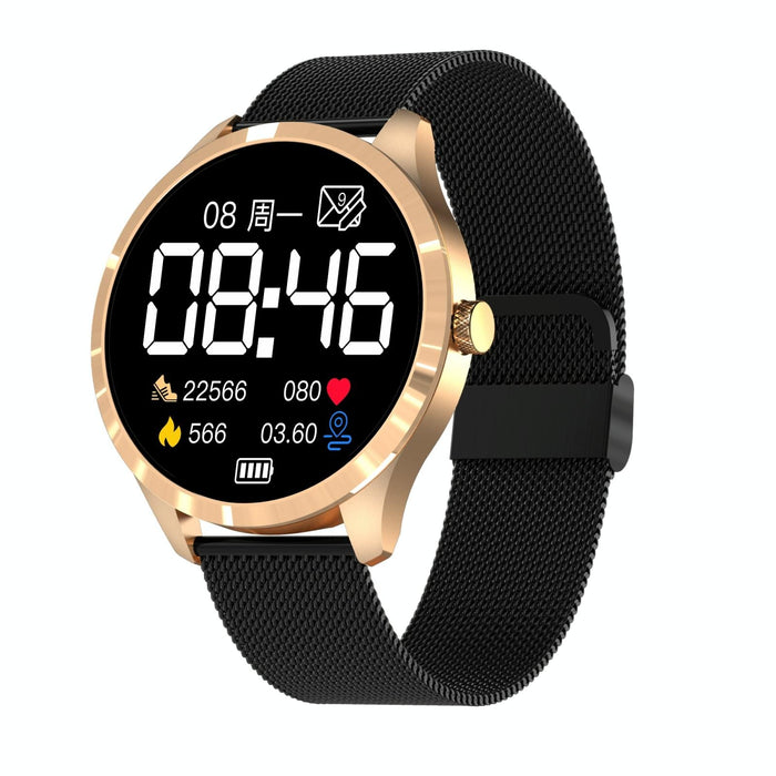 1.28 Inch Ips Colour Screen Ip67 Waterproof Smart Watch Support Blood Pressure Monitoring / Heart Rate Monitoring / Sleep Monitoring