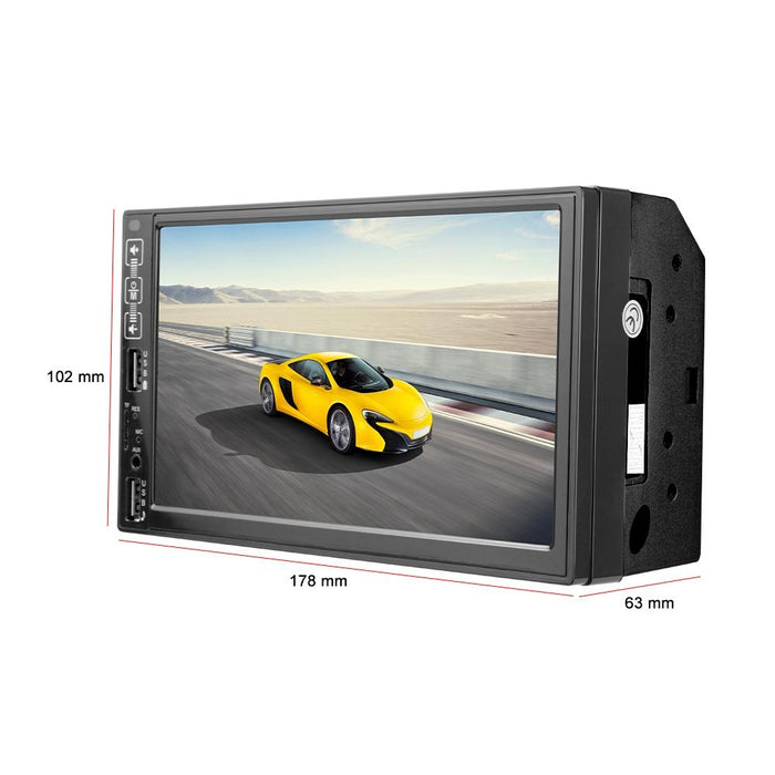 7 Inch Car Mp5 Player With Bluetooth / Fm Remote 4 Led Camera