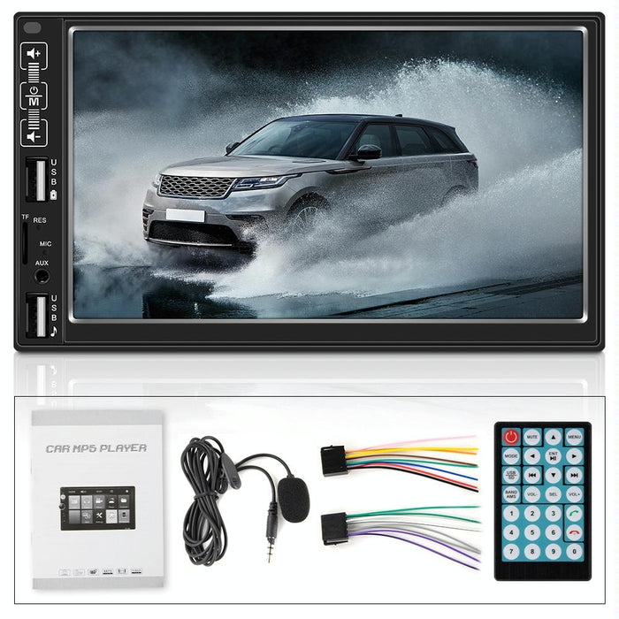 7 Inch Car Mp5 Player With Bluetooth / Fm Remote 8 Led Camera
