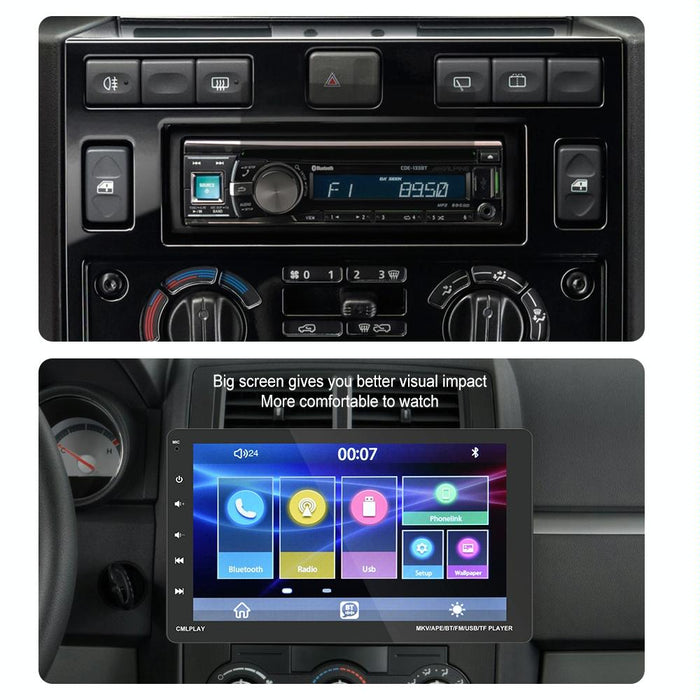 9 Inch Touch Hd Car Mp5 With Carplay / Fm & Remote - Detachable
