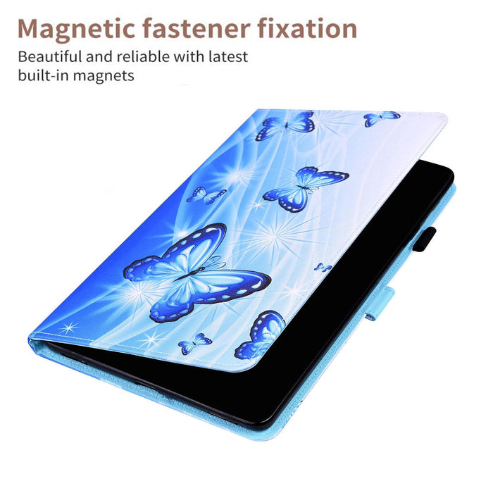 Leather Case With Flip Holder Slots & Frame