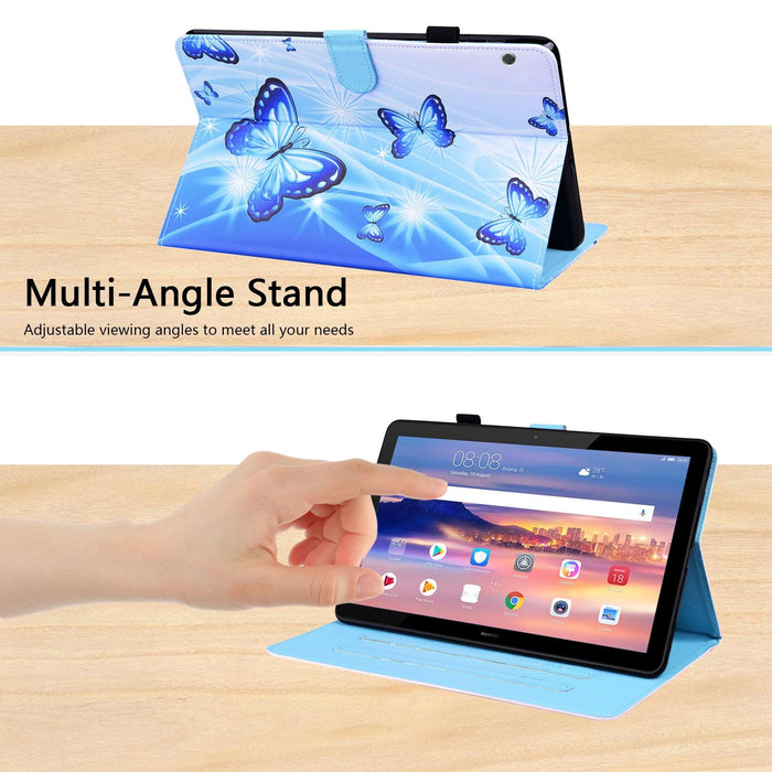 Leather Case With Flip Holder Slots & Frame