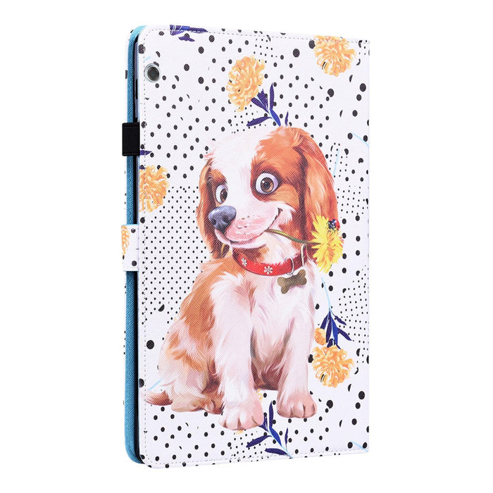 Leather Case With Flip Holder Slots & Frame