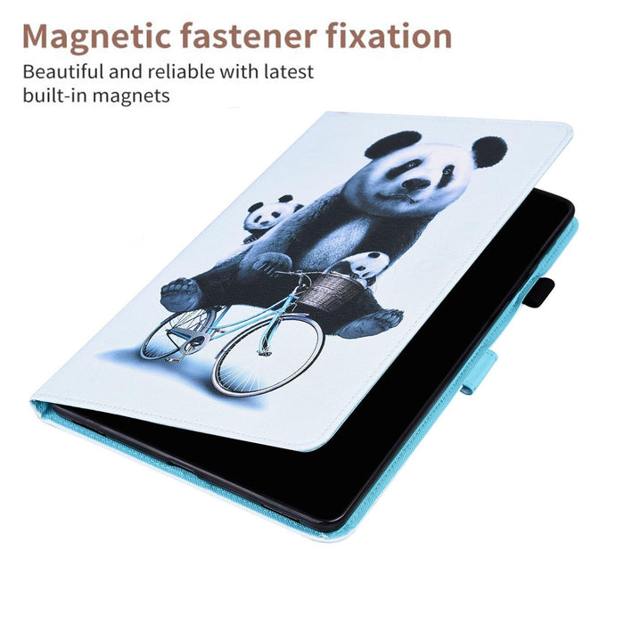 Leather Case With Flip Holder Slots & Frame