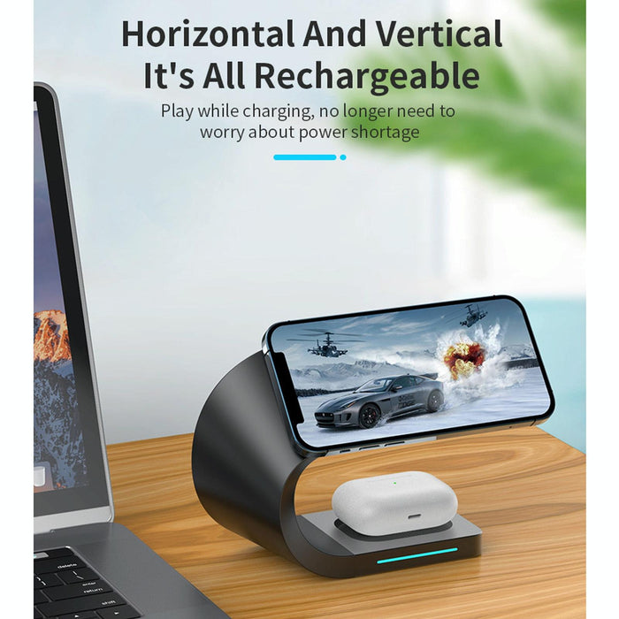 4 In 1 Magnetic Wireless Charger For Iphone Iwatches Airpods