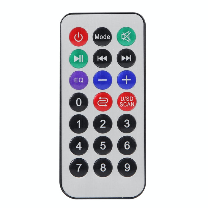 12V Car Mp3 Player Board With Bluetooth Fm Radio Usb - Remote Control Recording